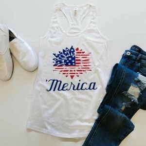 4th of July tanktop size S,M,L NEW
